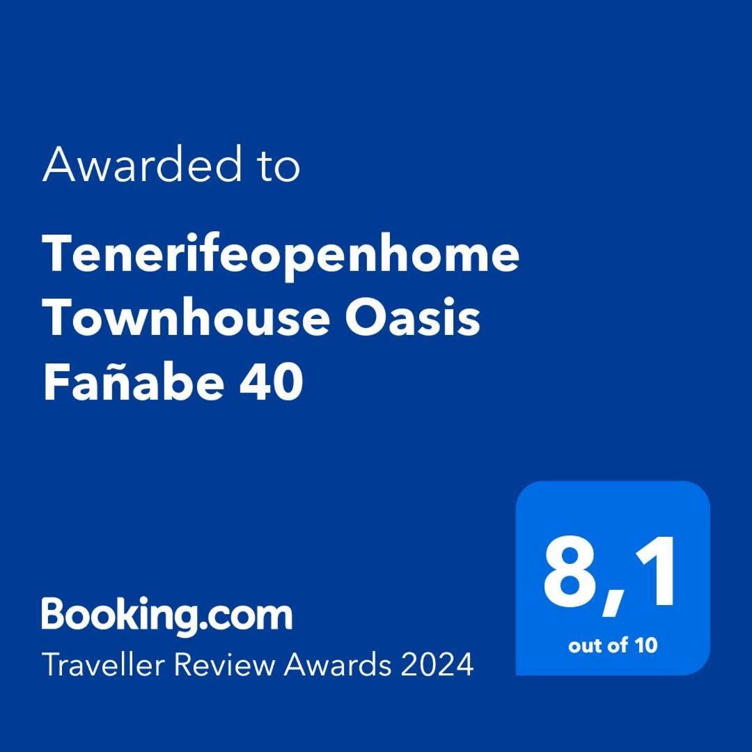 Tenerifeopenhome Townhouse Oasis Fanabe 40 Costa Adeje (Tenerife) Exterior foto